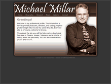 Tablet Screenshot of michaelmillar.ca